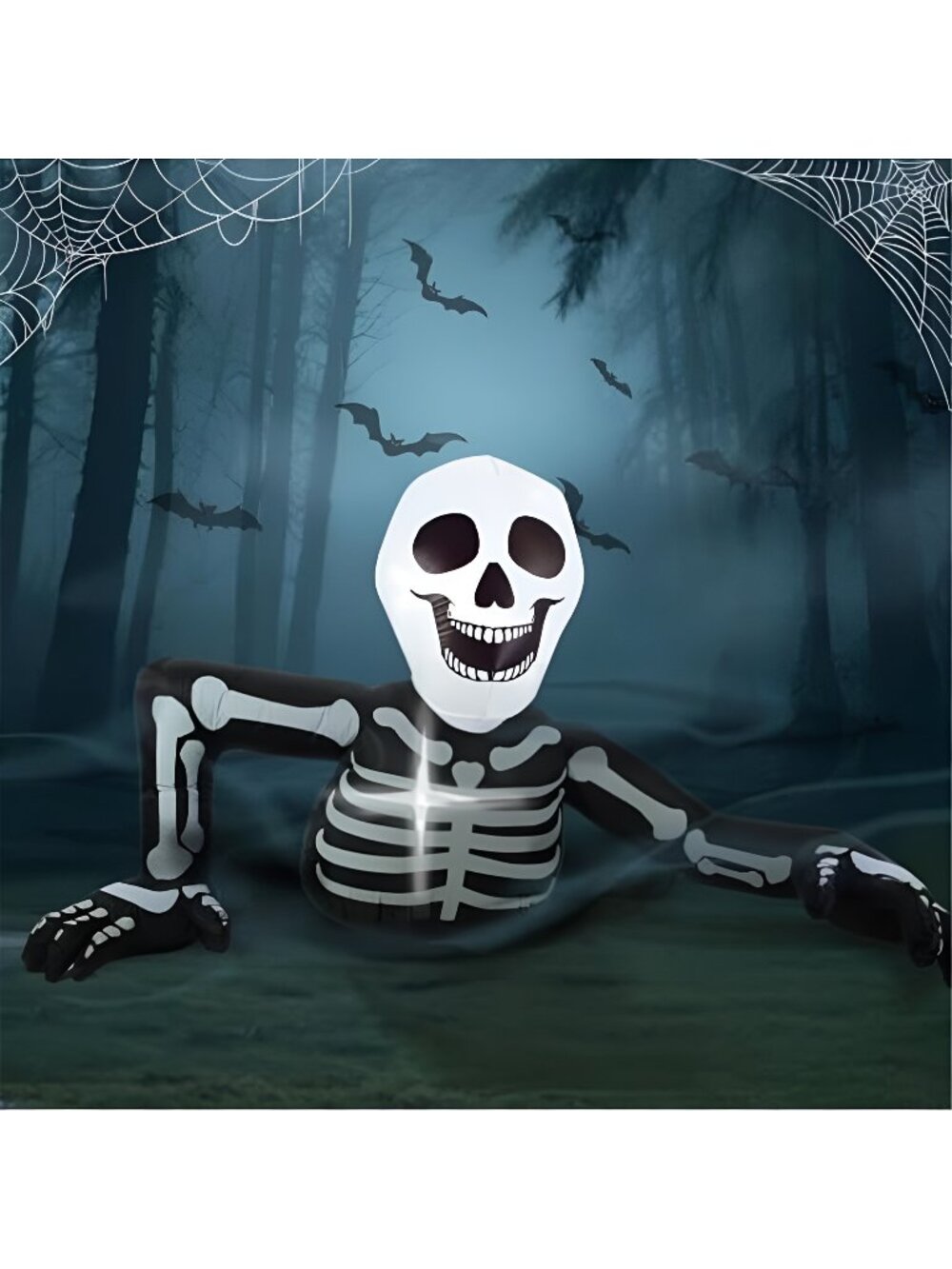 7.5ft Halloween Inflatables Skeleton Outdoor Decorations Blowup Yard Decor